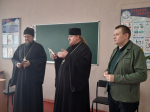 В Брянковском колледже ЛГПУ состоялась встреча студентов со священнослужителями Стахановского благочиния