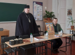 В Брянковском колледже ЛГПУ состоялась встреча студентов со священнослужителями Стахановского благочиния