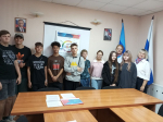 Заседание молодежного клуба «Вертикаль» в городе Брянке
