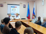 Заседание молодежного клуба «Вертикаль» в городе Брянке