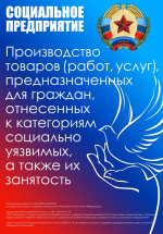 Производство товаров (работ, услуг), предназначенных для граждан, отнесенных к категориям социально уязвимых, а также их занятость