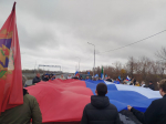 Флаг Единства: знаковое событие на границе Республик Донбасса