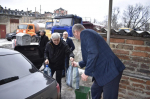 Брянковчане передали городу-побратиму Дебальцево гуманитарный груз, предназначенный для жителей, которые пострадали от атаки вражеских БПЛА