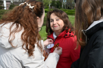 В Брянке стартовала акция «Георгиевская ленточка»: символ памяти объединяет горожан