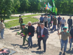 В Брянке отметили день пограничных войск