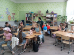 Акция «Профессиональные # каникулы» в городе Брянке